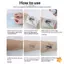 Koi Fish Tattoo Stiers Thiết kế chống nước 3D Bán vĩnh viễn Lý tưởng cho nghệ thuật cơ thể độc đáo mới