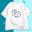 （Giao hàng 24h）Angela Áo Thun Unisex Mèo HAPPY PLANET Form Rộng Nam Nữ by JOLI Phong Cách Ulzzang