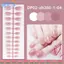 EBINLANDS 24 Chiếc Móng Tay Giả Đầu Tròn Ngắn, Sáng Full Cover Màu Móng Tay Giả, Đầu Móng Tay Đeo Có Thể Tháo Rời Làm Móng Tay Bấm-on Móng Tay Nữ
