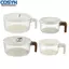 <cosyh>Dish Drainer Effortless Draining Foldable Handle Design Food-Grade Plastic
