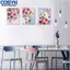 <cosyh>Print Painting Canvas Canvas Painting Elegant Triptych Unframed Bedroom