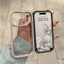 Ốp điện thoại di động, Ins kim cương hai mặt, Độ mờ cao, Thích hợp cho iPhone 16 Plus, 15, 14, 13, 12, 11, Pro Max, Chống sốc