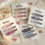 WEETW 3 Cái / bộ Kẹp Tóc Liền Mạch, Bộ Kẹp Tóc Chấm Bi Màu Kẹo, Acrylic Trong Suốt Dễ Thương Nhẹ Bên Nổ Kẹp Bé Gái
