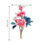 DELMER Hoa Mẫu Đơn Corsages, Trâm Cài Cloisonne Phong Cách Thanh Lịch, Ánh Sáng Ngọc Trai Tính Khí Phụ Kiện Quần Áo Sang Trọng Men Pin Đảng