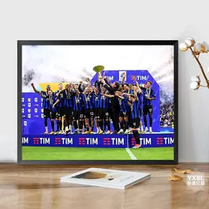 Inter Milan Serie A Lõi Tranh Canvas Chống Thấm Nước Không Khung, Tarot Vieri Milito Ngôi Sao Bóng Đá Tường Poster Câu Lạc Bộ Trang Trí Nhà