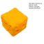 < Pluscloth > Đồ chơi giảm căng thẳng phô mai mềm mại tăng chậm Fidget Squishy để giảm lo âu Đồ chơi bóp thực tế cho người lớn Trẻ em Ủng hộ bữa tiệc hoàn hảo và bóng căng thẳng để bàn Căng thẳng mềm