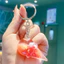 Hoạt Hình Kem Acrylic Móc Khóa Sáng Tạo Lấp Lánh Chai Cặp Đôi Túi Mặt Dây Chuyền Túi Đi Học Mặt Dây Chuyền Quà Tặng