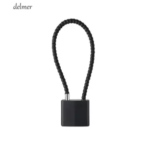 Khóa cáp DELMER, Ổ khóa mềm linh hoạt, Mũ bảo hiểm khóa vali chống gỉ bằng thép hợp kim chống gỉ