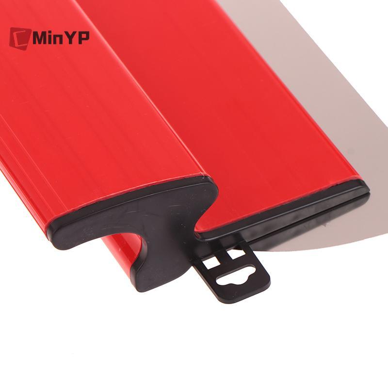 CMinYP Tranh Hoàn thiện Skimming des Putty Công cụ xây dựng Tường thạch cao Dụng cụ vách thạch cao Làm mịn Thìa thép không gỉ vinh quang