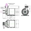 Máy Bơm Nước Chìm DC12V 24V 800L H 5M Nâng Trục Thép Không Gỉ IP68 Xếp Hạng