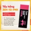 Combo 6 cục tẩy chì hồng Pentel ZEH tẩy sạch không lem không bụi
