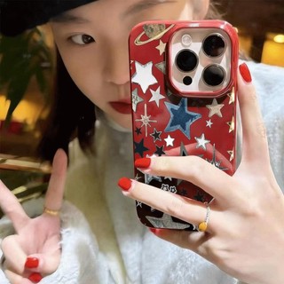 Star Star cho trường hợp iPhone 1516PROMAX 1314PRO Bề mặt sáng XR Đơn giản 12 Soft Case