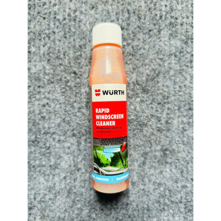 Nước Rửa Kính Lái Ô Tô Đậm Đặc Tiện Dụng WURTH 0892333 Rapid Windshield Cleaner 32ml Nhập Khẩu Chính Hãng