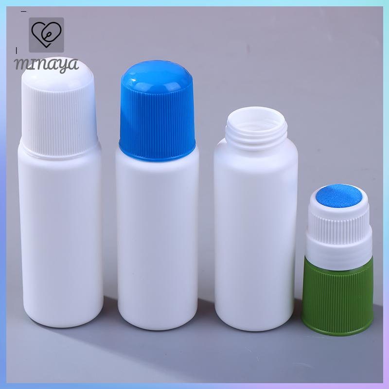 [MINAYA] 50ML Chai Rỗng Smudge Chất Lỏng Applicator Đầu Xốp Độ Ẩn Chai Chất Lỏng Cho Daub Làm Đầy Liniment Thuốc Antipruritic VN
