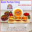 Bánh Pía Sóc Trăng Đậu Xanh Sầu Riêng Có Trứng Muối -300g (4 cái 1 Gói)- Ngon Tuyệt Vời [đồ ăn vặt]