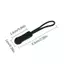 Tweeduj Mới 10 Chiếc Dây Kéo Kéo Kéo Cuối Phù Hợp Với Dây Thẻ Thay Thế Kẹp Gãy Bule Fixer Dây Zip Tab Túi Du Lịch Vali Lều VN