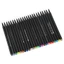 GETVOW Fineliner Bộ Bút Màu, Mực Sống Động Đầu Mỏng 0.4mm Bút Fineliner, Thiết Kế Màu Nước 24 Màu Vẽ Bút Ghi Chú Lấy