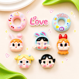 Set Charm Gắn Dép Crybaby Love Phao Bơi Pastel Kawaii Resin DIY Cute Bé Khóc Siêu Hot Trend 💖🛟🐰 (size to)
