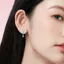 FANCIME “Ngọc Trai Kiss ” Bông Tai Bạc Nơ Bướm