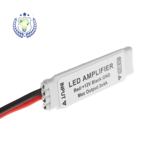 K9DZ RGBWw LED Thanh đèn đầy màu sắc Dải đèn Bộ khuếch đại tín hiệu Bộ lặp công suất Mini 12-24V 4A