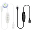 JJZF LED Đơn Sắc 9 Tốc Độ Dimming Cáp Chuyển Đổi USB Trực Tuyến Vô Cấp Dây Nguồn Đèn Ngủ Cáp Công Tắc Ba Nút