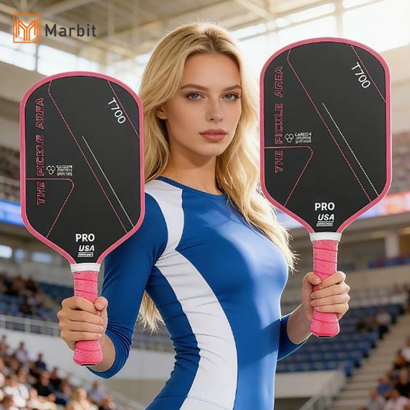 [Mar-T] 1 Mái chèo bóng cọc bằng sợi Carbon với 2 quả bóng Peakball Lý tưởng cho các trận đấu giải trí và thi đấu tập thể dục