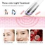 Máy mát xa mắt bằng điện trị liệu ánh sáng xanh đỏ - Thiết bị sưởi ấm cho quầng thâm và bọng mắt