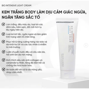 KEM DƯỠNG TRẮNG BODY USOLAB BIO INTENSIVE LIGHT DATE 2029