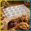 Khuôn sô cô la silicon chống dính BVY cho hạt Pecan cấp thực phẩm với thiết kế bánh Mousse hiện đại để sử dụng trong nhà bếp.