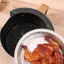 Luckyew Máy Chiên Không Khí Lá Nhôm Chảo Đồ Dùng Nhà Bếp Hộp Đựng Thực Phẩm Lò Nướng Vuông Khay BBQ Chống Dầu Chống sti Dụng Cụ Nướng Bánh Nhà Bếp TQ