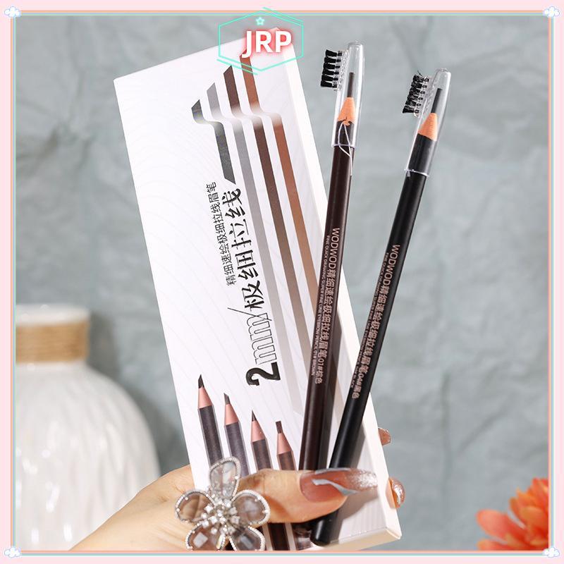 JRP 1 Chiếc Bút Chì Lông Mày Chống Mồ Hôi Chống Thấm Nước Bút Lông Mày Siêu Mỏng Dành Cho Nữ Làm Đẹp Mỹ Phẩm Bút Chì Lông Mày Mỹ Phẩm Dụng Cụ JRP