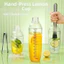 ST2 3 Bộ Bình Lắc Cocktail Bằng Nhựa Trong Suốt Có Cân Đánh Dấu Máy Trộn Đồ Uống Di Động Cho Trà Trái Cây Tự Chế TS2