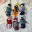 PS1 Naruto Uzumaki Naruto Sasuke Plushie Xấu Xí Dễ Thương Xoắn Giun Sang Trọng Túi Charm Móc Khóa SP1