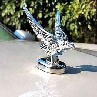 CyinYP Trang Trí Ngoại Thất 1 Chiếc Xe Bonnet Phía Trước Hood Đại Bàng Trang Trí Huy Hiệu Tự Động Mặt Trước 3D Đại Bàng Quốc Huy Sửa Đổi Xe Phụ Kiện Vinh Quang