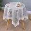 XYLBY14 Mục Vụ Châu Âu Tròn Khăn Trải Bàn Vuông Tròn Khăn Trải Bàn Ghế Vải Đơn Giản Hiện Đại Hộ Gia Đình Phòng Khách Cà Phê Bàn Vải