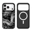Ốp điện thoại từ tính họa tiết đám mây gương và rồng hoang dã cho IPhone 11 12 13 14 15 16 Plus 17Pro Max 17 Air Case Vỏ bảo vệ chống sốc