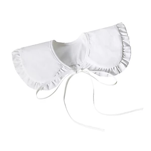 Yoo Đáng Yêu Cổ Xù Cổ Có Thể Tháo Rời Cho Bé Gái Sinh Viên Cổ Trang Trí Cotton Thoải Mái Cho Trang Phục Hàng Ngày Enhan