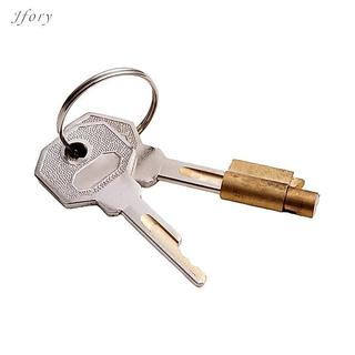 Jfory Khóa xi lanh thay thế Khóa tủ Mini hợp kim Dễ dàng cài đặt cho ngăn kéo hộp dụng cụ Tủ lạnh