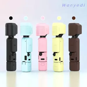 WANYEDI Bảo vệ, Bộ bảo vệ màn hình chống trầy xước bằng silicon, Vỏ ống kính bảo hiểm toàn diện chống sốc mềm cho DJI Osmo Pocket 4 Phụ kiện máy ảnh Gimbal