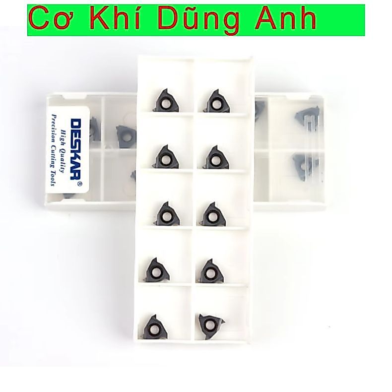( 0,5-1,5mm) Mảnh chíp tiện ren trong / ren ngoài Deskar SIZE 11 11IR AG60 11ERAG60