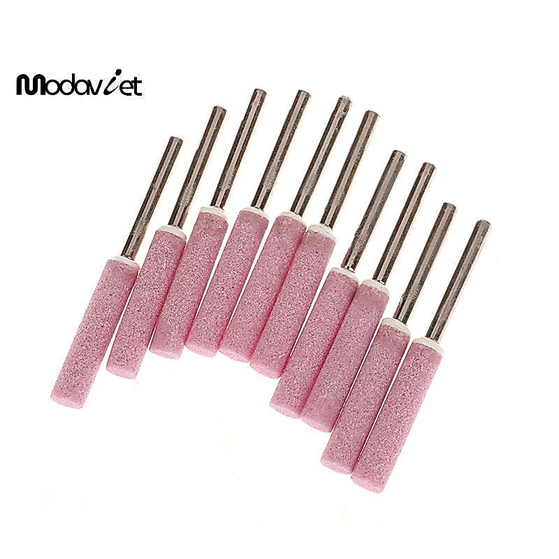 [modavietnamshop] 10 Cái Đá Mài Cưa Xích 4/4.8/5.5/6mm – Bộ Mài Dũa Xích Cưa Cho Đánh Bóng Kim Loại – Đá Mài Cưa Xích