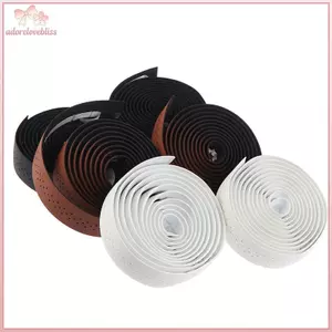 THÊM Băng tay lái xe đạp đường trường Da PU đục lỗ Đai mềm thoáng khí BSS