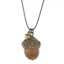 Mori Series Tự Nhiên Acorn Mặt Dây Chuyền Vòng Cổ Nữ Mới Phong Cách Trung Hoa Độc Đáo Đơn Giản Xương Đòn Dây Xích Niche Retro Phù Hợp Với Hợp Thời Trang