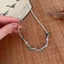 Mới Phong Cách Trung Quốc Không Đều Sỏi Vòng Cổ Nữ Cổ Tre Đính Hạt Xương Đòn Dây Chuyền Ánh Sáng Sang Trọng Retro Phù Hợp Với Áo Len Dây Xích Hợp Thời Trang