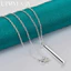 URMYLADY Bạc 925 Cột Mịn 16 / 18 / 20 / 22 / 24 / 26 / 28 / 30 Inch Mặt Dây Chuyền Vòng Cổ Cho Nữ Tiệc Cưới Trang Sức Thời Trang