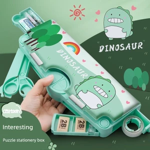 Hộp đựng văn phòng phẩm đa chức năng Hộp đựng bút chì Công nghệ cao Cool Boy Tự động Trẻ em Học sinh tiểu học Sáng tạo Người ảnh hưởng Hộp đựng bút chì Bé trai lớp ba