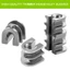 Yoo 10 Miếng Grommets Đầu Tông Đơ Mạnh Để Bảo Trì Và Chăm Sóc Sân Vườn Hiệu Quả