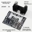 Bảng cấp nguồn điều chỉnh tuyến tính có thể điều chỉnh LM338 5A Đầu ra Dây tóc Điều chỉnh điện áp Bộ điện tử DIY