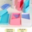 Xẻng trộn đậu PYCOU, Xẻng đậu đa chức năng 2 trong 1 DIY, Khay hái đậu Không gây nhiễu hạt nhựa cầm tay Mini Hạt cầu chì Hạt Aligner Khay Cross Storge