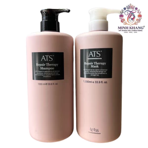 Dầu gội xả phục hồi tóc uốn ATS REPAIR THERAPY 1000mlx2 [ MK ]